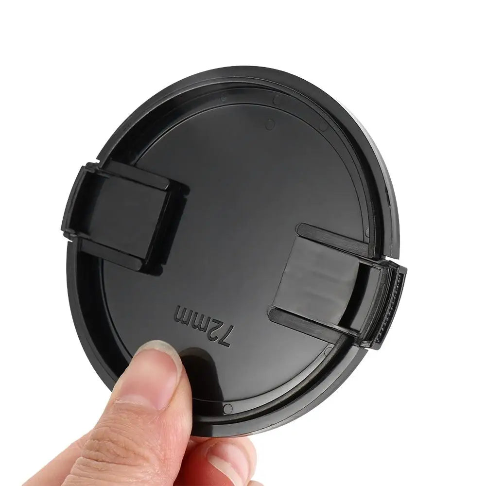 37mm 40.5mm 49mm 52mm 58mm 67mm 52mm 72mm 55mm 62mm Camera Lens Cap Holder Lens Cover For Canon Nikon Sony Olypums Fuji Lumix Oasis Select