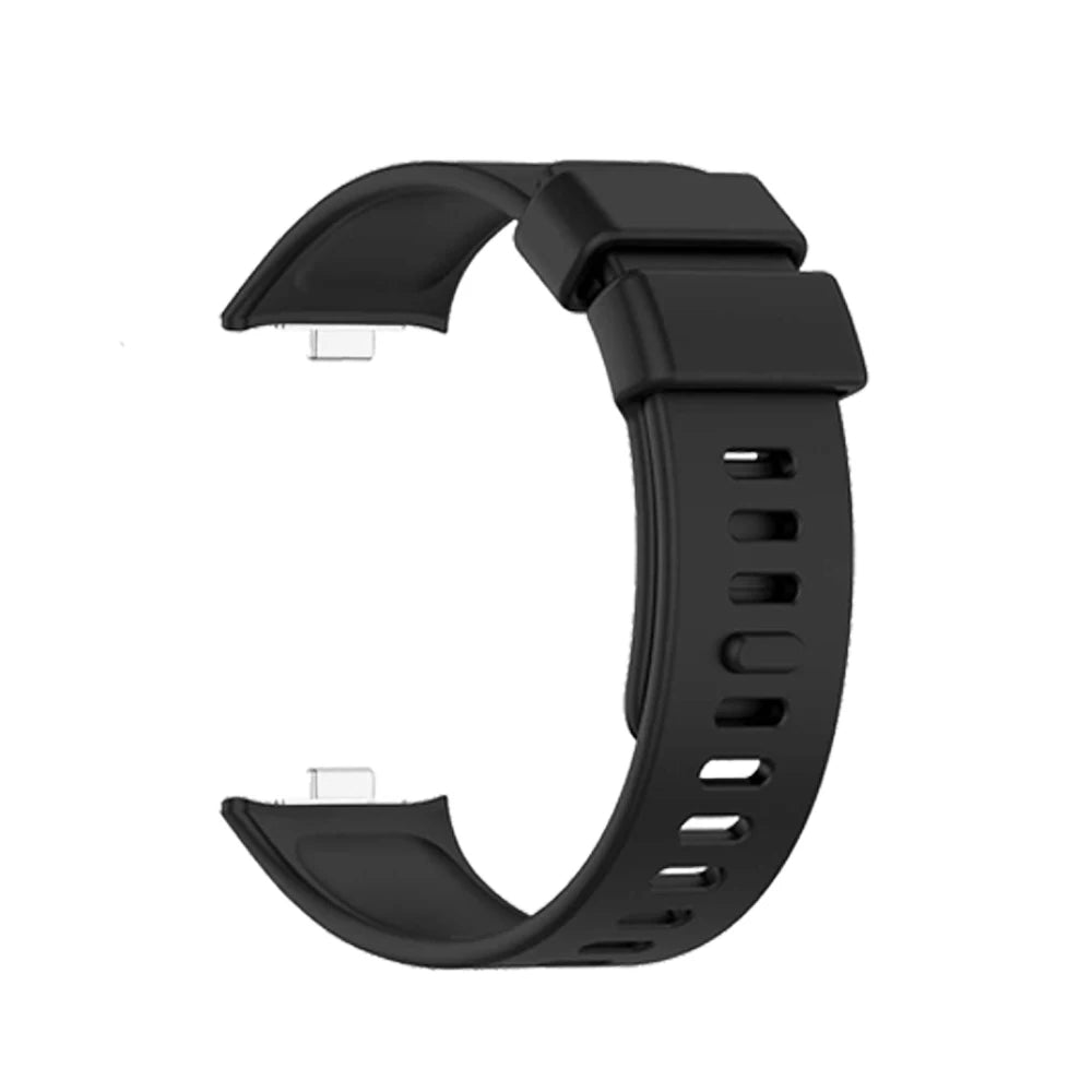 Silicone Sport Strap for Redmi Watch 4 5 & Mi Band 8/9 Pro Watch Band Strap Oasis Select black