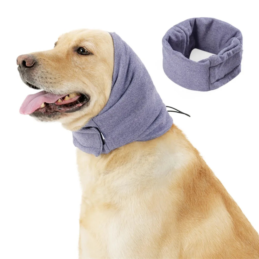 Dog Calming Earmuffs – Adjustable Noise-Reducing Headgear