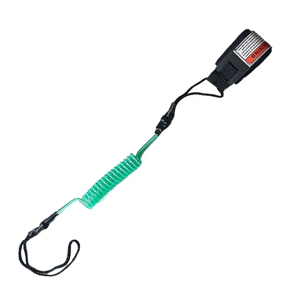 Surfboard Leash Body Board Wrist Leash Bodyboard Leash Adjustable Elastic Lightweight Surfboard Replacement Strap Safety Leash Oasis Select Green