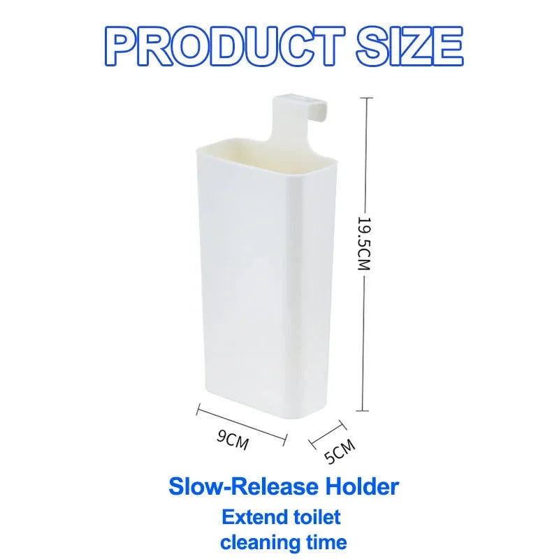 Toilet Bowl Cleaner Buffer Box,Toilet Solid Dispenser-Tank Replacement Part,Hanging Slow-Release Dispenser,Extends Cleaning Time Oasis Select
