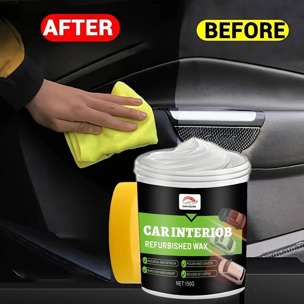 Car Plastic Repair Wax – Dashboard, Tire & Scratch Restorer