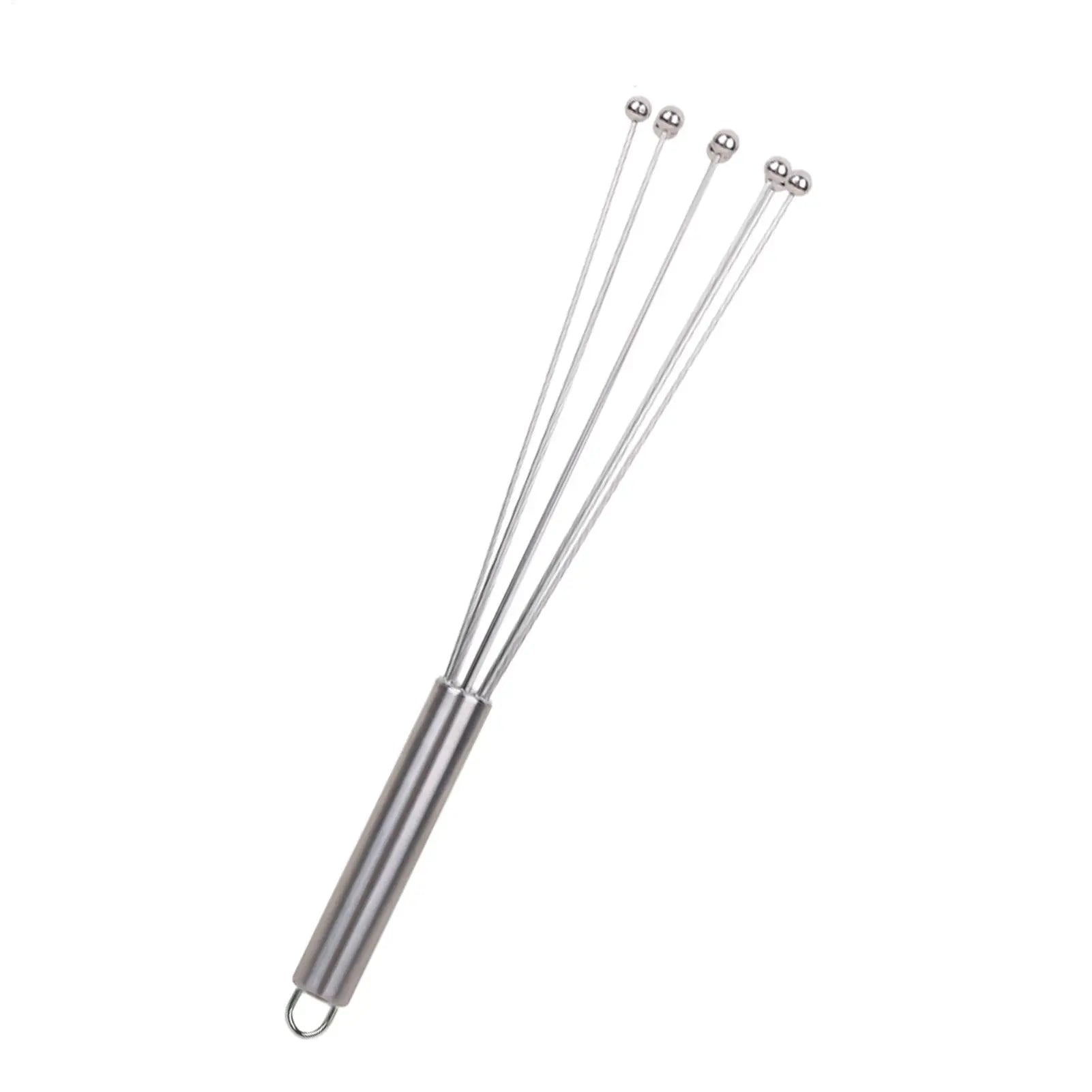 Kitchen Egg Beater Stainless Steel Ball Mixer Manual Metal Egg Beater for Cooking Mixing Egg Stirring Kitchen Baking Tool Oasis Select