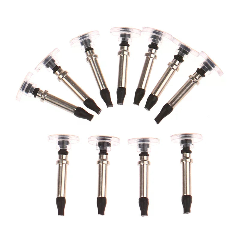 10PCS Universal Replacement Disc Tip Stylus Pen Tips Round Transparent Disc Tip For Touch Screen Tablet Phone Oasis Select