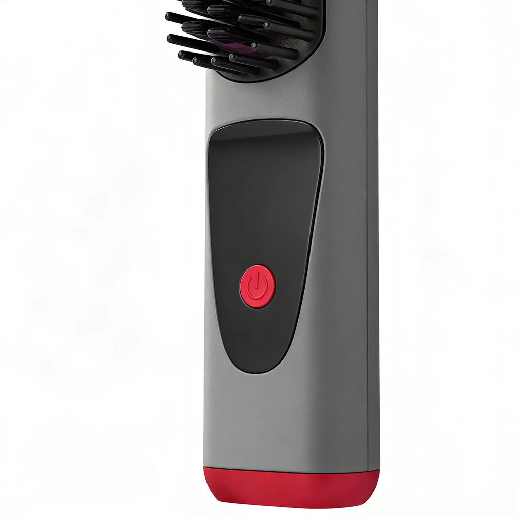 Cordless Ceramic Hair Straightener Brush – 4 Heat Levels & LED Hair Straightener Brush Oasis Select