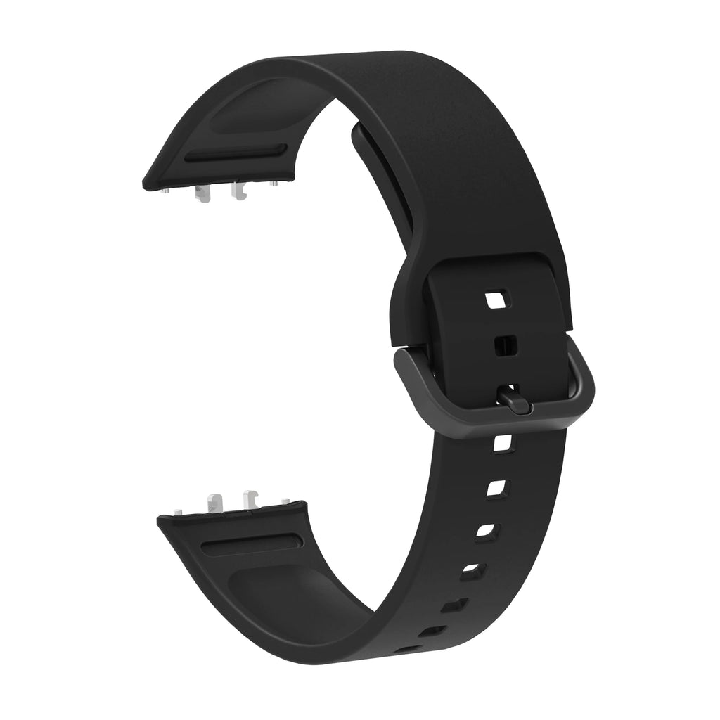 Silicone Strap & Case for Samsung Galaxy Fit 3 SM-R390 Smartwatch Band & Case Oasis Select Black Strap