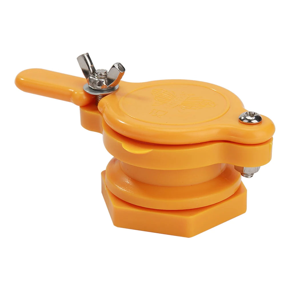 Honey Gate Honey Valve Hive Equipments Bottling Honey Extractor Nylon Plastic Food Grade Non-toxic Beekeeping Supplies Oasis Select Orange france