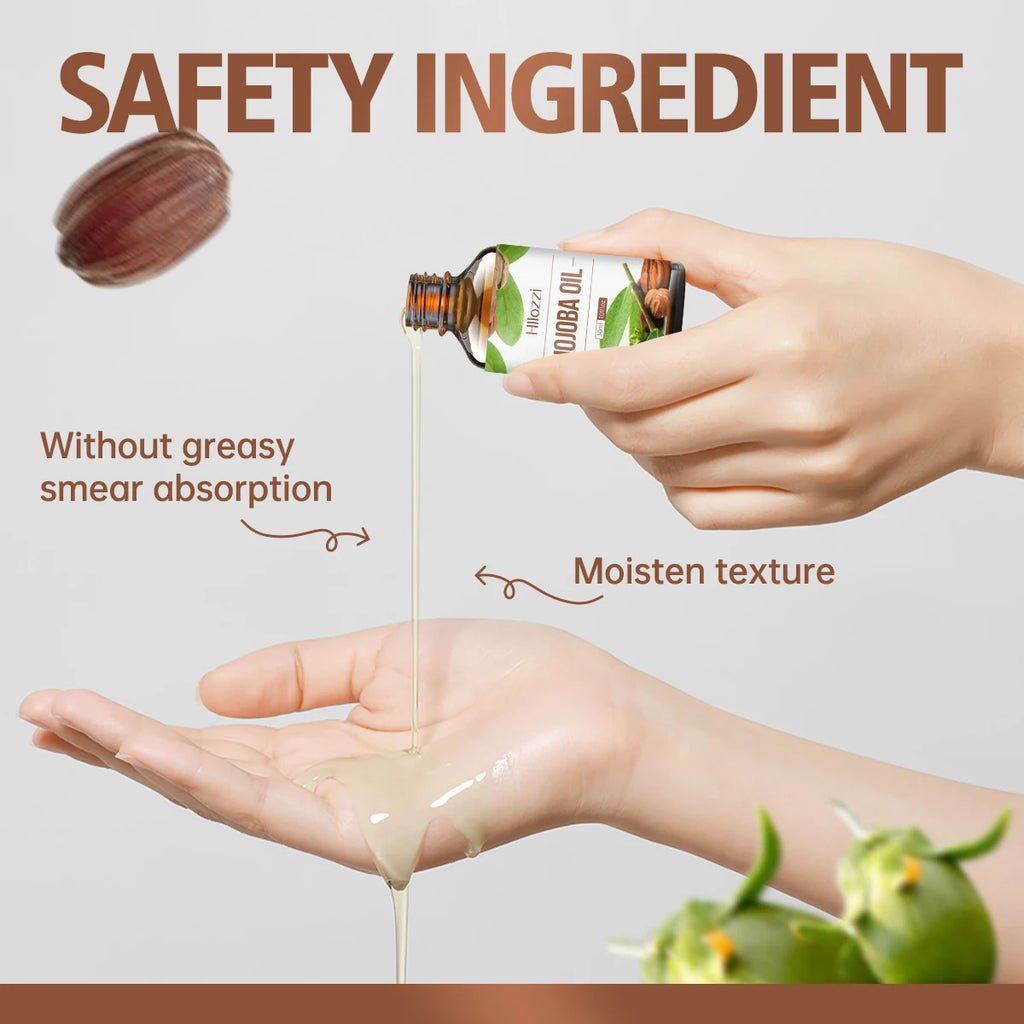 Hllozzi 30ml Pure Jojoba Oil – Face & Body Moisturizing Oil