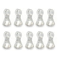 10pcs 3.5 Inch Heavy Duty Spring Clamp,Transparent Plastic Multipurpose Clip for Balloon Arch Backdrop Fixing,Photography Studio Oasis Select 10pcs