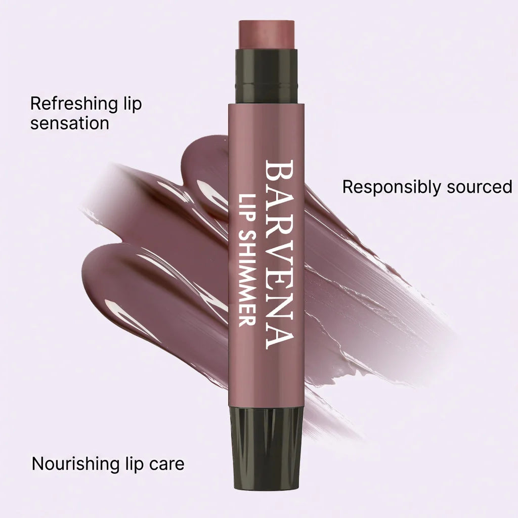 Beauty Lip Shimmer Lasting Shiny Glossy Hydrate Nourish Repair Dry Lips Smooth Soft Plump Lightweight Gentle Moisturize Lip Balm Oasis Select
