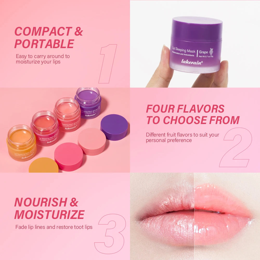 laneigemakeup Lips Sleeping Hydrated Balm Nourishing Lip Mask Day Night Use Moisturize Protect Soften Lips Overnight Repair Oasis Select
