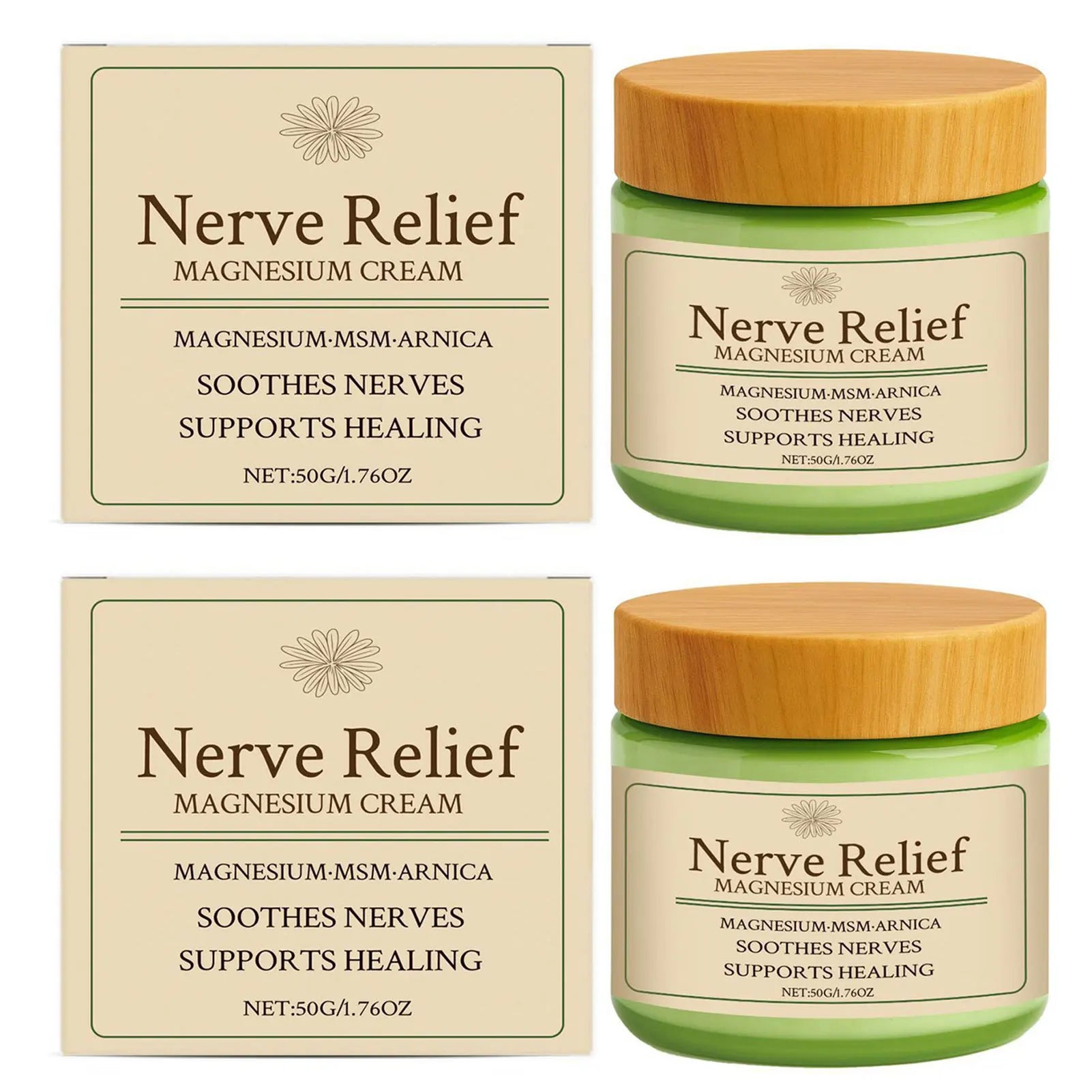 Magnesium Body Cream – Muscle Relaxation & Sleep Support
