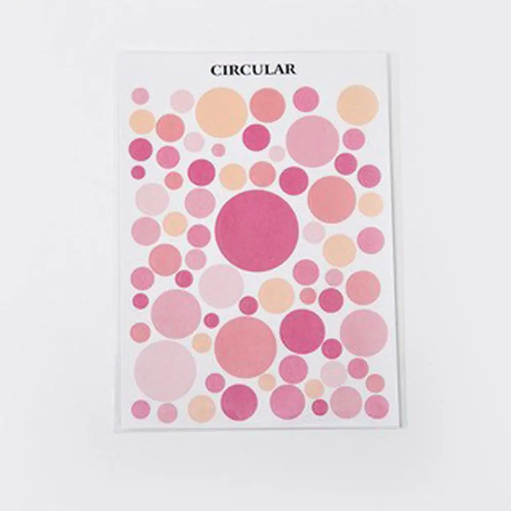 Gift Self-adhesive DIY Diary School Supplies Decorative Decals Label Stickers Diary Scrapbooking Stickers Stationery Stickers Oasis Select -9