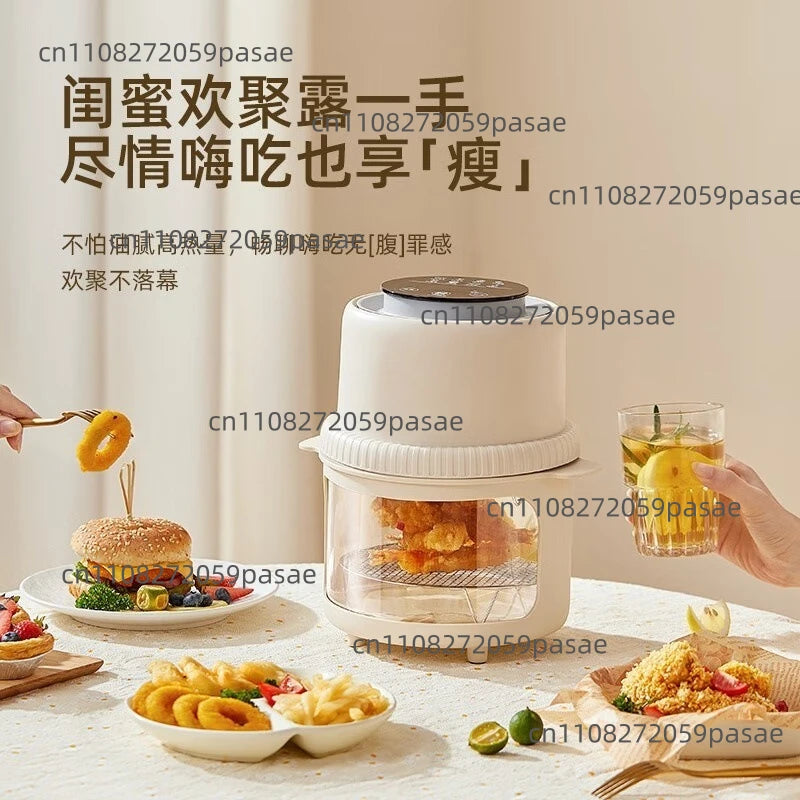 Smart Oil-Free Air Fryer 3–4L 1200W | Electric Hot Air Fryer