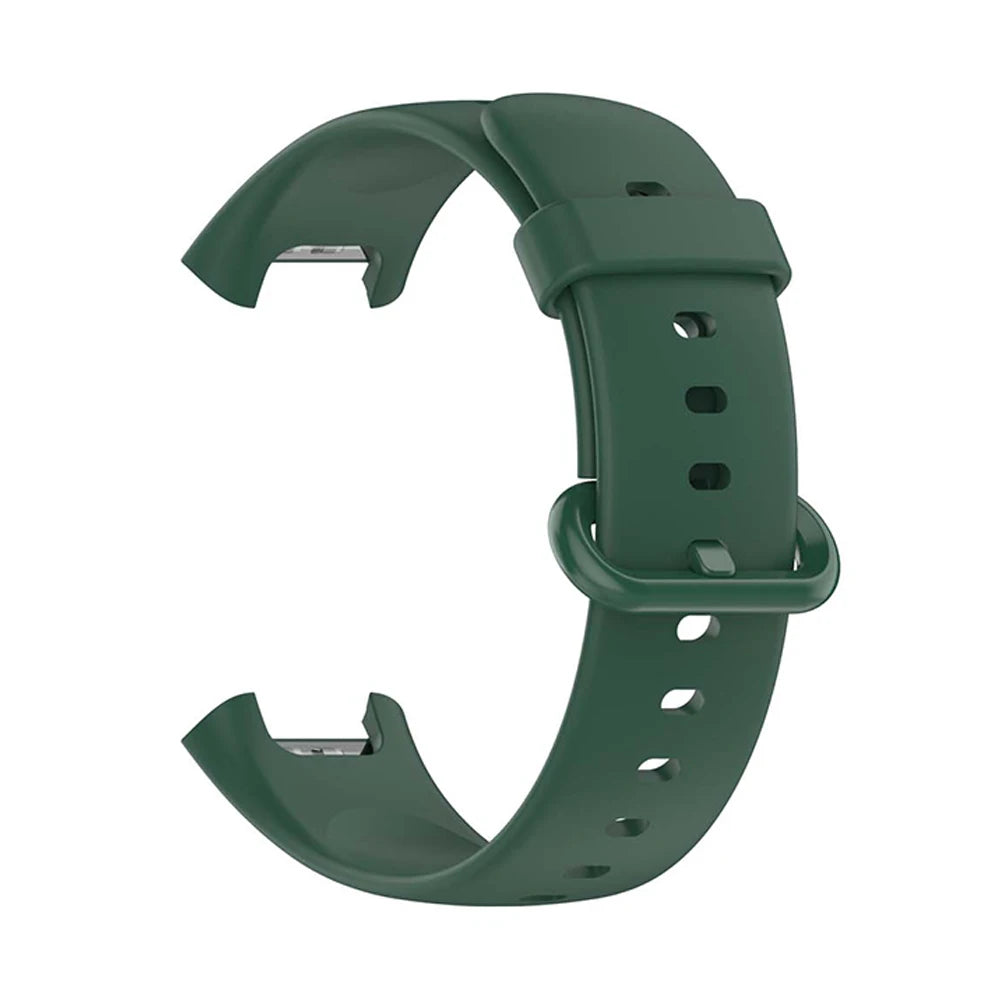Soft Silicone Sport Strap for Redmi Watch 2 Lite & Xiaomi Watch 2 Smartwatch Band Oasis Select army green