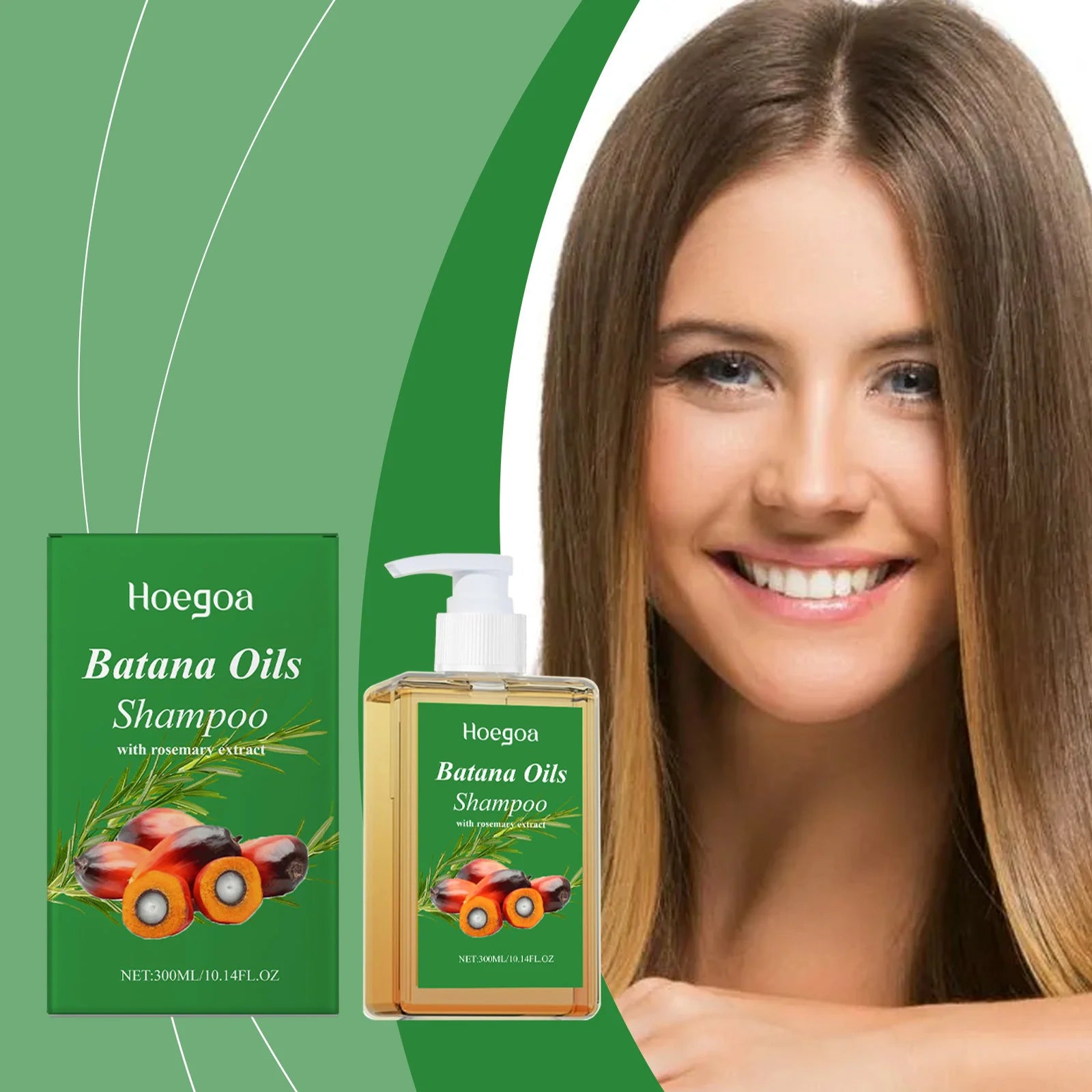 Batana Hair Growth Shampoo Anti Loss Restore Damaged Split Hair Nourishing Oil Control Deep Cleansing Hair Regenerating Shampoo Oasis Select