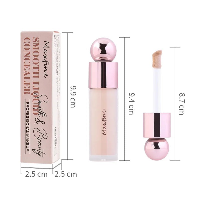 MAXFINE Liquid Concealer – Pore Blurring, Oil Control, Long Lasting Liquid Concealer Oasis Select