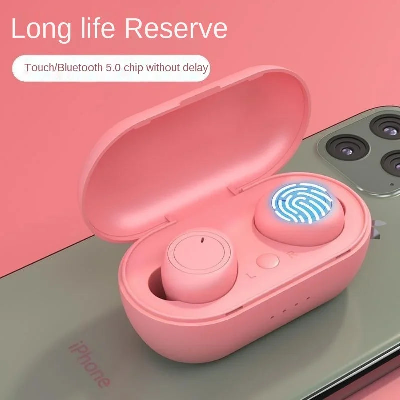 Y50 Wireless Headphones 5.0 Bluetooth Earphones Music Headset Sports Earbuds Waterproof Earpieces fone deouvido bluetooth phones Oasis Select