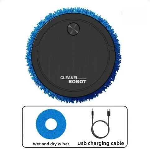 GUOHE Smart Robot Mop – Wet & Dry Floor Scrubber, 180-Min