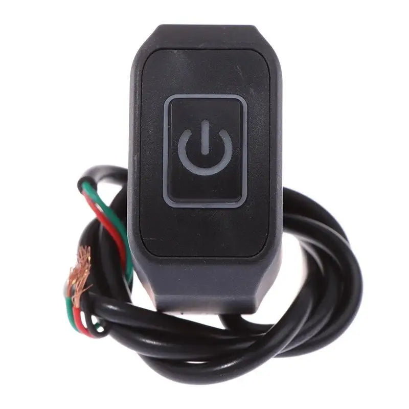 Universal 12V Button Switch for Motorcycle Handlebar: Electric Star Pressure, Waterproof Control Switch Oasis Select