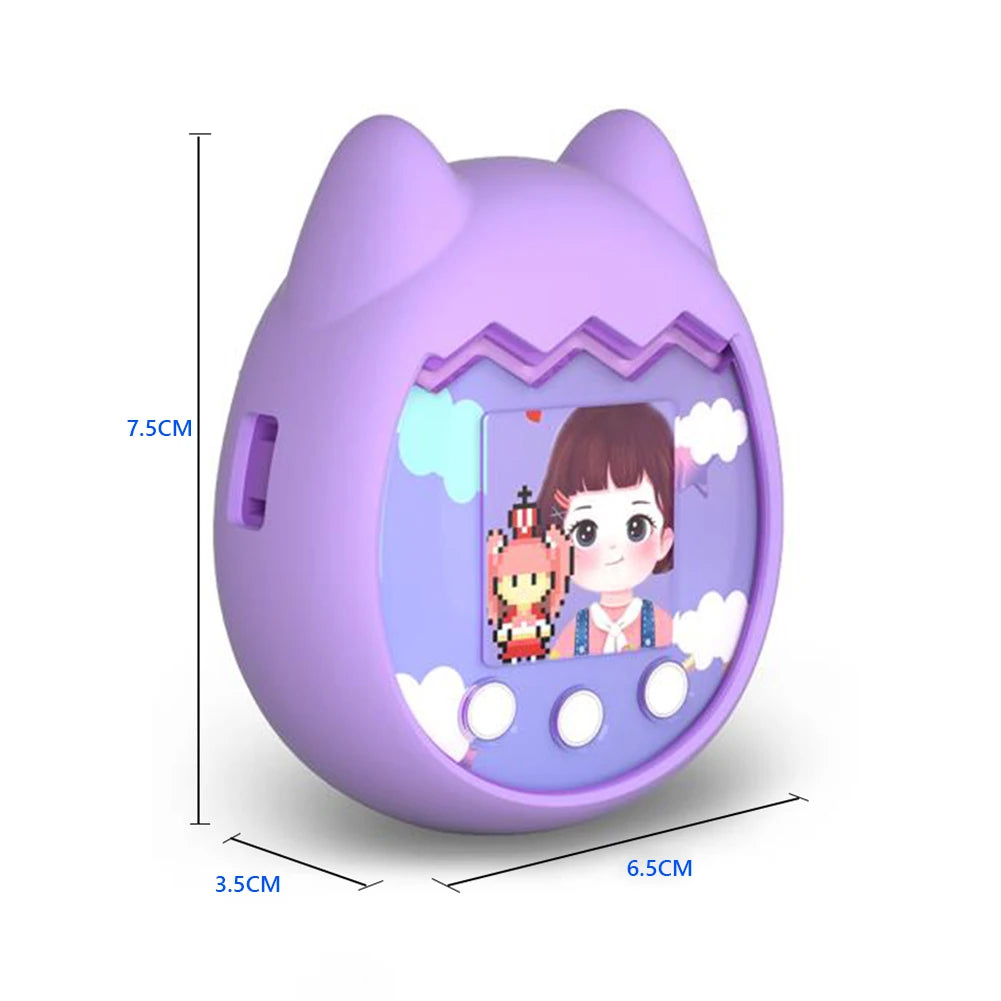 Protective Skin Sleeve Shell Anti-ScratchSilicone Case Protective Case with Hand Strap Anti-drop for Tamagotchi Pix Accessories Oasis Select