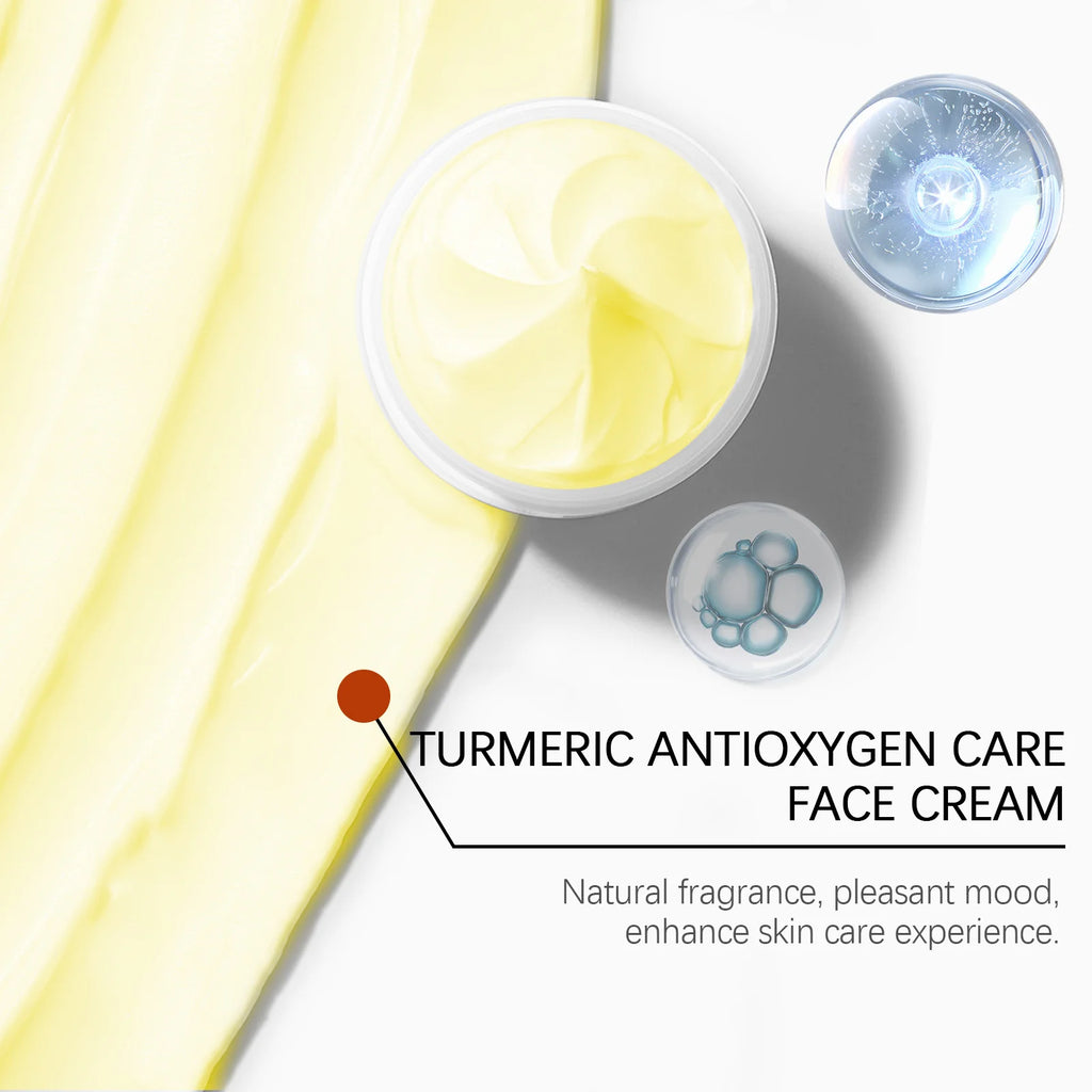 WIYUN Turmeric Face Cream – Brightening Freckle & Acne Repair Brightening Face Cream Oasis Select
