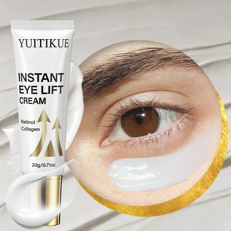 YUITIKUE Instant Eye Lift Cream with Retinol & Collagen, Daily Under-Eye Care for Smooth, Hydrated Skin Oasis Select