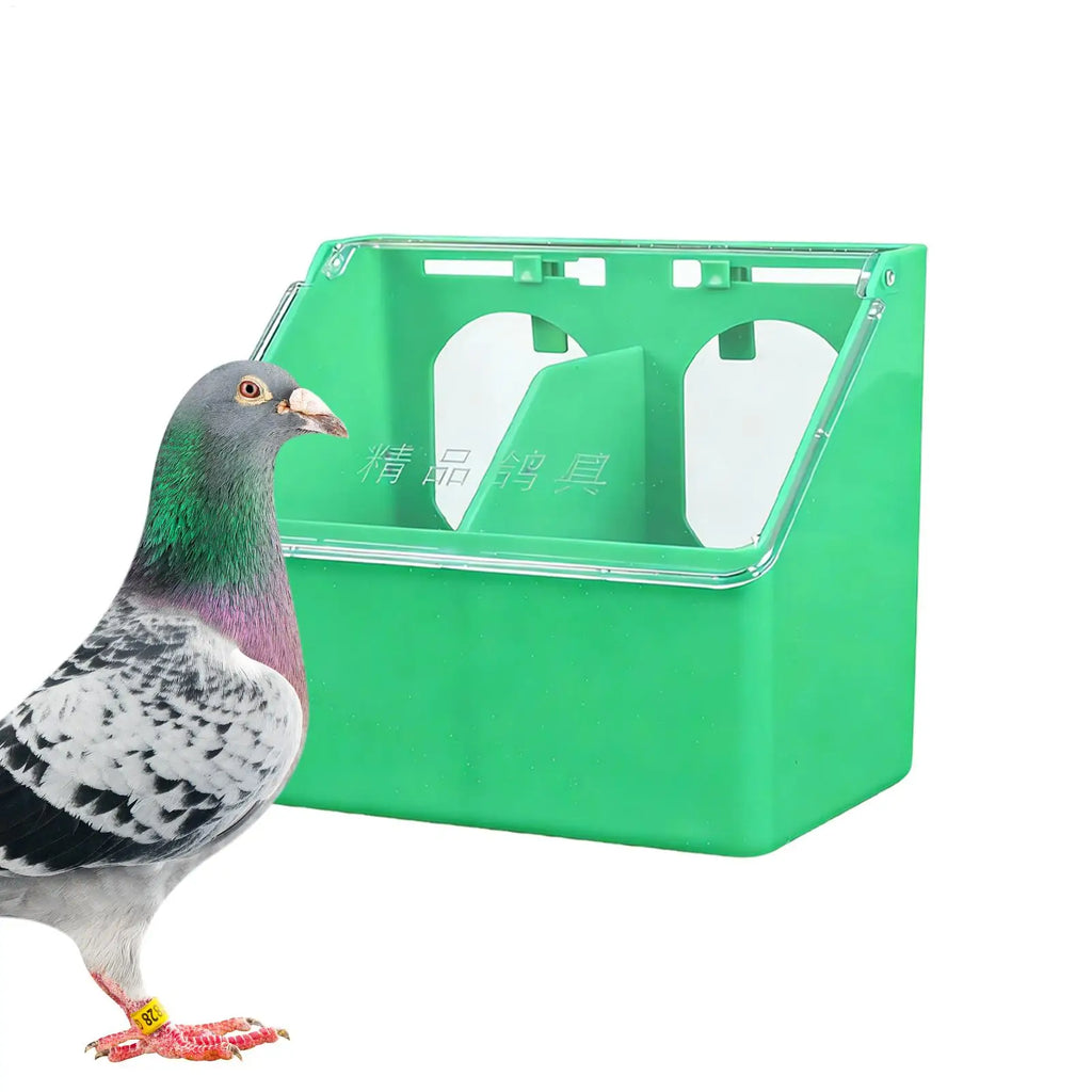 Birds Feeder Hanging Cage Box Automatic Feeder Large Capacity Food Trough Food Storage Case Birds Bird Feeding Supplies Oasis Select