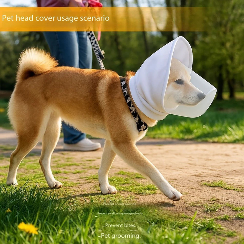 Breathable Mesh Dog Muzzle – Small, Medium & Large Dogs