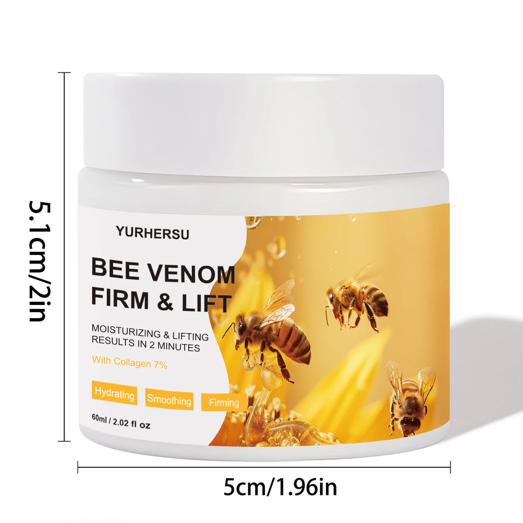 YURHERSU Bee Firming Face Cream 60ml – Smooth & Lift All Skin Firming Face Cream Oasis Select