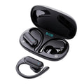 A520 Bluetooth 5.3 Wireless Sports Earbuds with Mic | 48Hr Battery Wireless Earbuds Oasis Select black