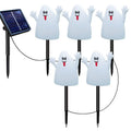 Halloween Solar Pumpkin Ground Plug Light Outdoor One-to-five Ghost Light LED Waterproof Atmosphere Garden Decoration Oasis Select Ghost