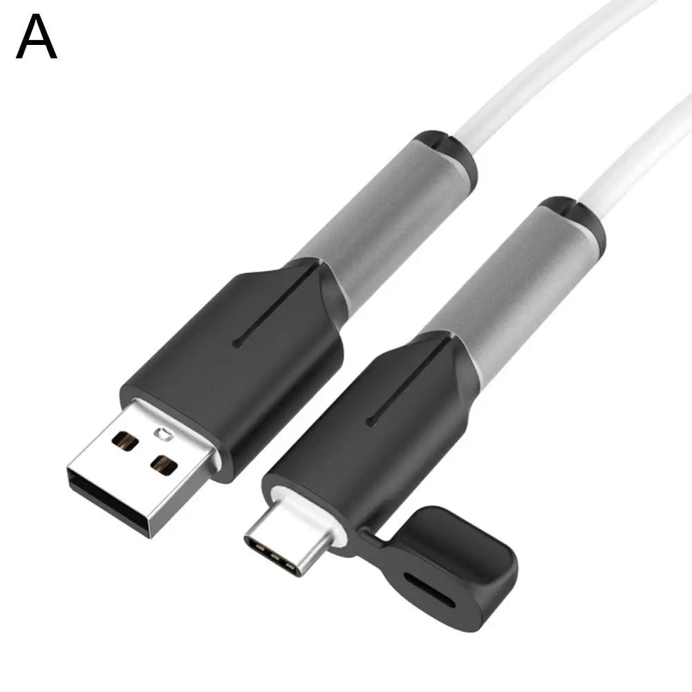 Silicone USB Cable Protector & Wire Winder – Micro/USB-C