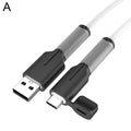 Silicone USB Cable Protector & Wire Winder – Micro/USB-C