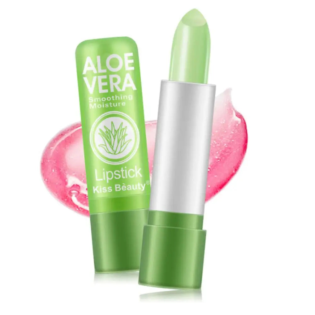 Aloe Vera Color-Changing Lipstick – Moisturizing Lip Balm 2pk Color-Changing Lipstick Oasis Select