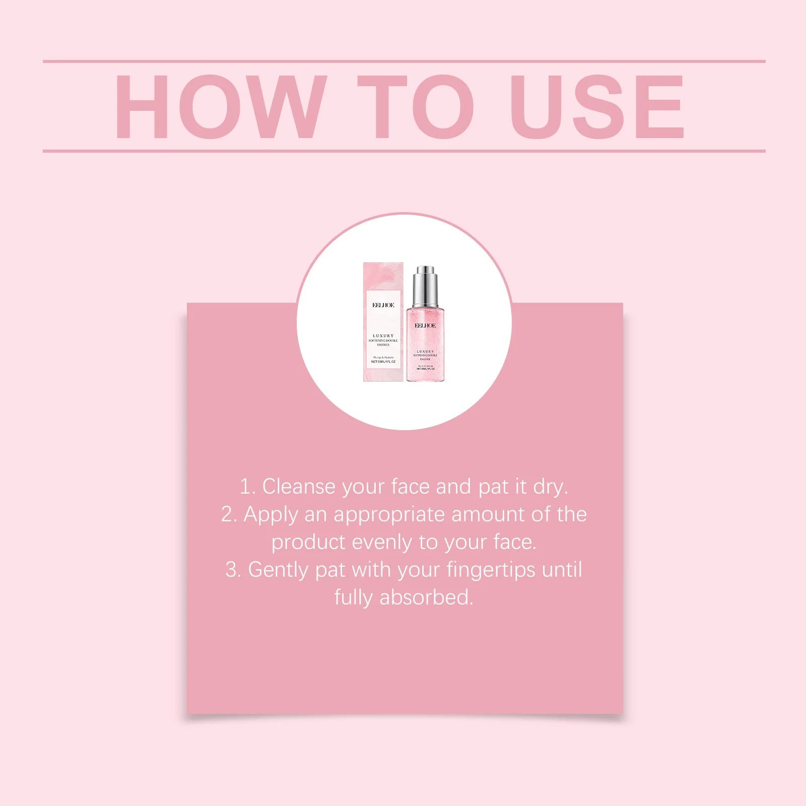 Eelhoe Dual Essence Serum – Lightweight Moisturizing Face Serum