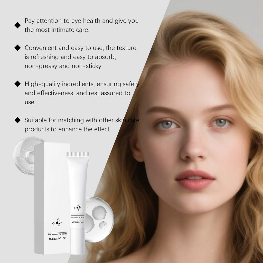 Collagen Firming Eye Cream Reduce Swelling Relieve Eye Bags Moisturizing Increase Skin Elasticity Lighten Melanin Eye Care Gel Oasis Select