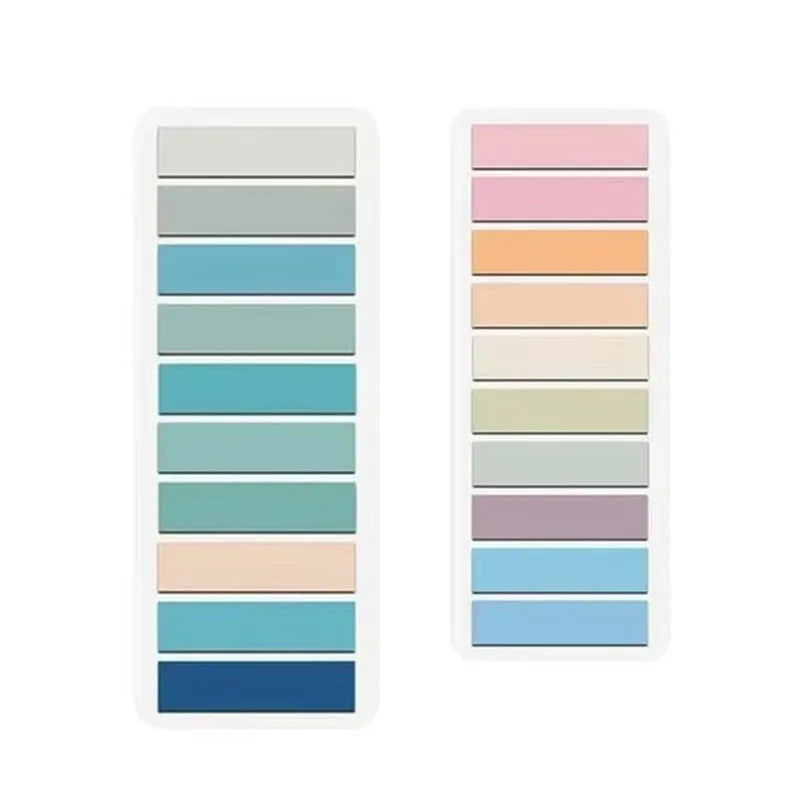 1/2Pcs 200 Sheets Colorful Sticky Notes Memo Pad Self Adhesive Label Note Bookmarks Notepad School Office Stationery Supplies Oasis Select Mix-2pcs 10