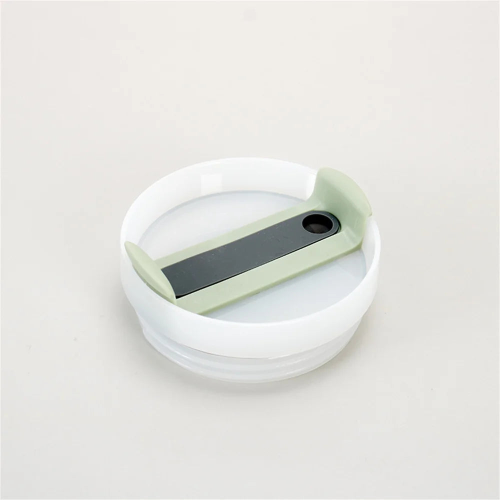Replacement Lids for Stanley 40 oz Tumbler With Handle Cap Fit Quencher H2.0 40oz Mug Cup Accessories Oasis Select Green 2