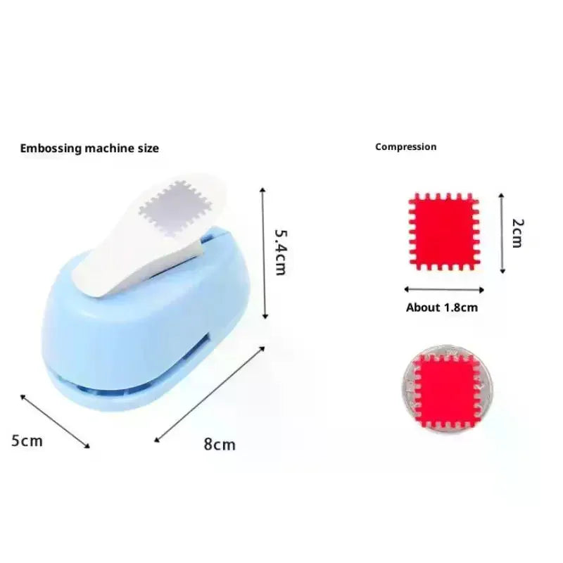 Stamp Border Labor-saving Edge Press DIY Punch Stamp Shape Craft Punch Handmade Photo Frame Embossing Machine Making Tool Oasis Select