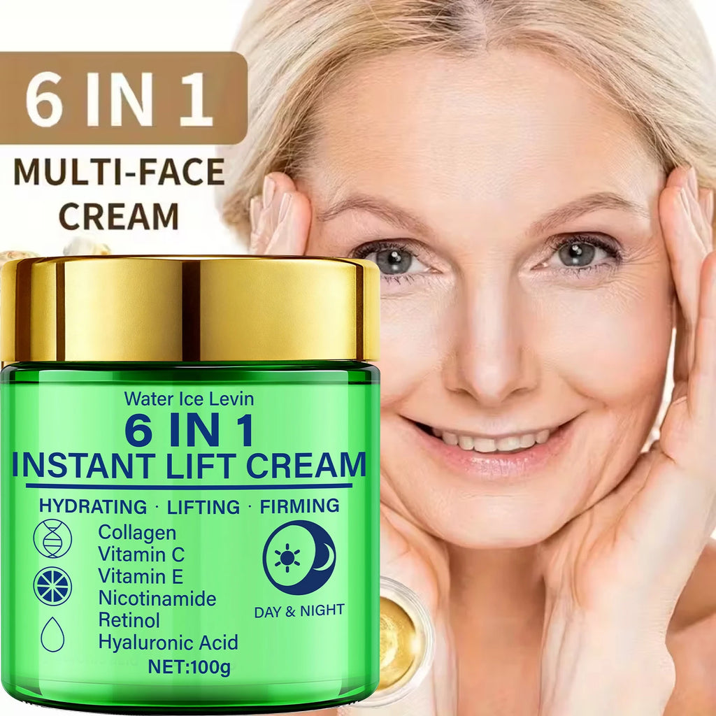6-in-1 Collagen & Retinol Face Cream – Firm, Lift & Hydrate Anti-Aging Face Cream Oasis Select