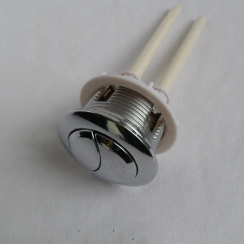48/58MM Dual Push Button Flush Toilet Water Tank Double Crescent Shape 2 Rods Bathroom Toilet Switches Oasis Select 38mm