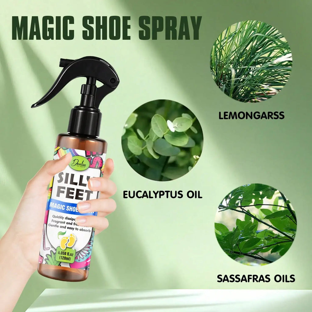 Foot & Shoe Deodorizer Spray – Natural Oils, Alcohol-Free Foot Deodorizer Spray Oasis Select