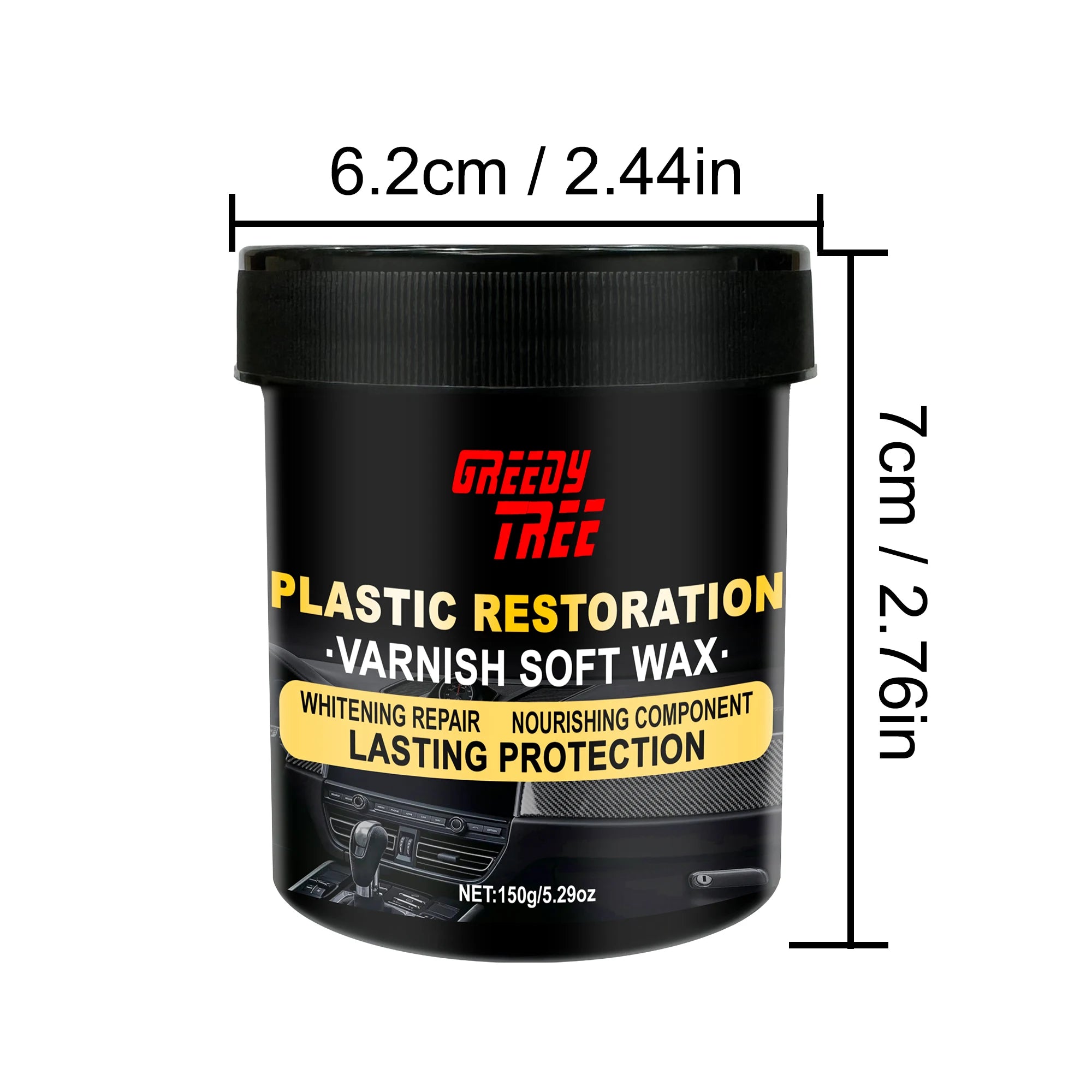 Automotive Plastic Restorer, Tire Brightener & Dashboard Wax