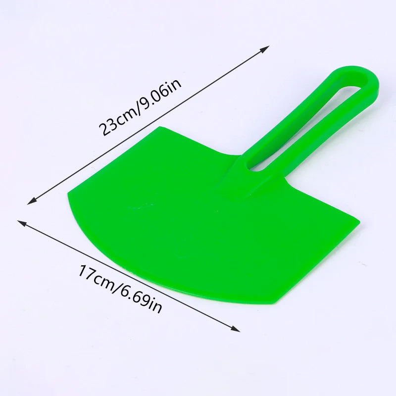 Curved Bucket Scoop Putty Knife Scraper Spackle Paint for Drywall Finishing Plaster Scraping Decals Patch Construction Tools New Oasis Select