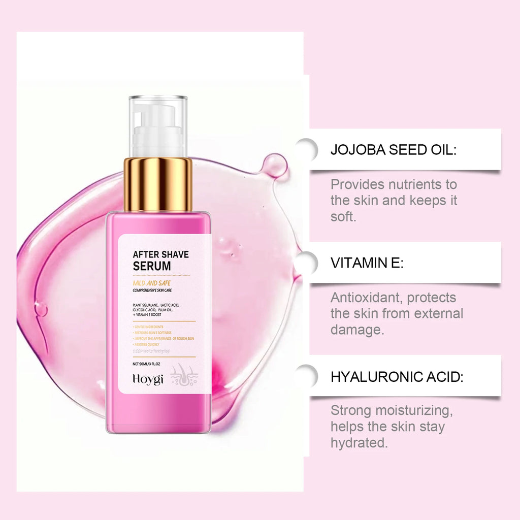 After Shave Serum Soothing Post-Shave Essence for Men & Women Smoothing Firming Skin Deep Hydrating Nourishing Gentle Body Care Oasis Select