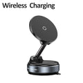 Super Strong Magnetic Car Wireless Charger Phone Holder 360° Rotation Vacuum Suction Cup For iPhone 12-16 Series Fast Charging Oasis Select Wireless Charging A