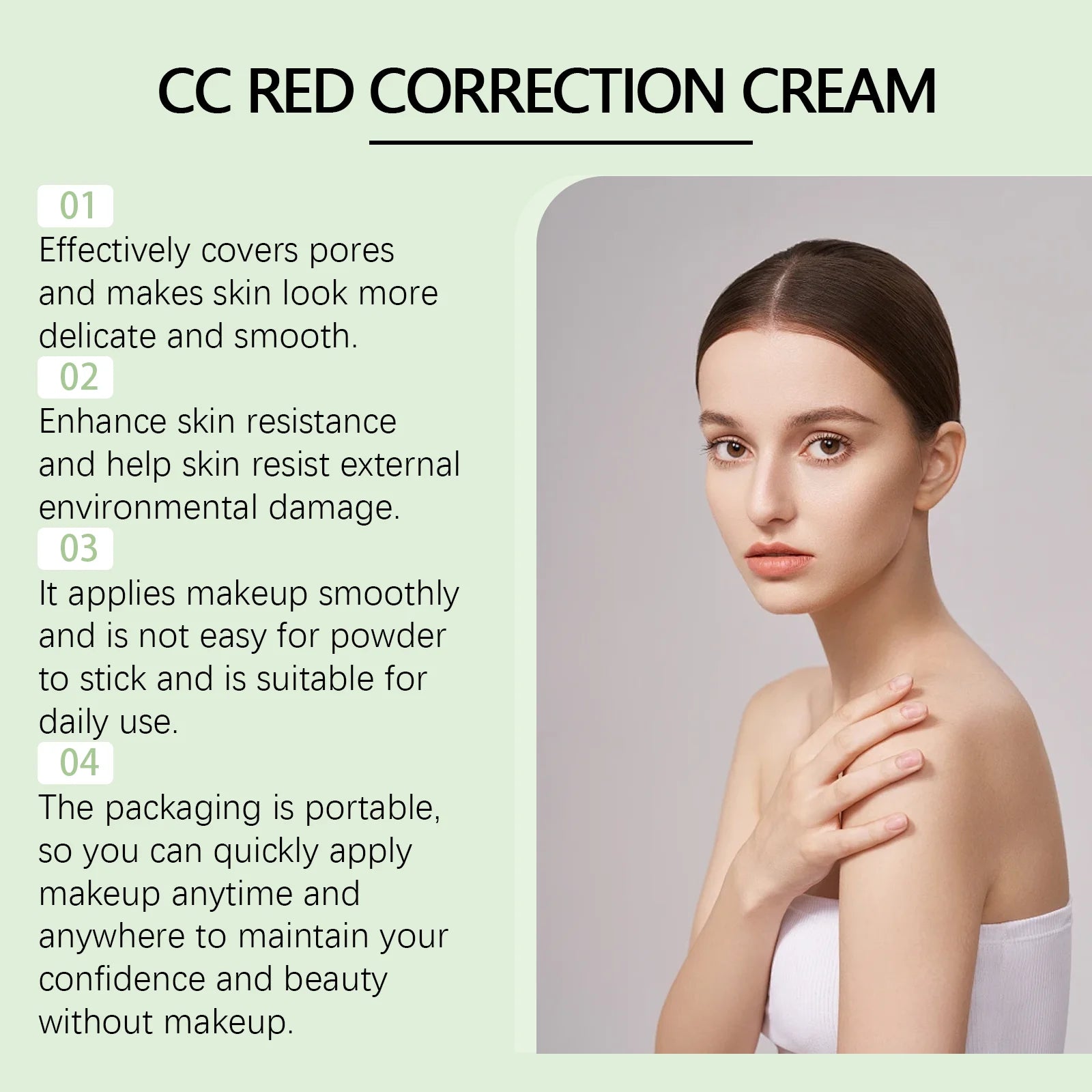 Eelhope Centella Asiatica CC Cream – Brighten & Conceal