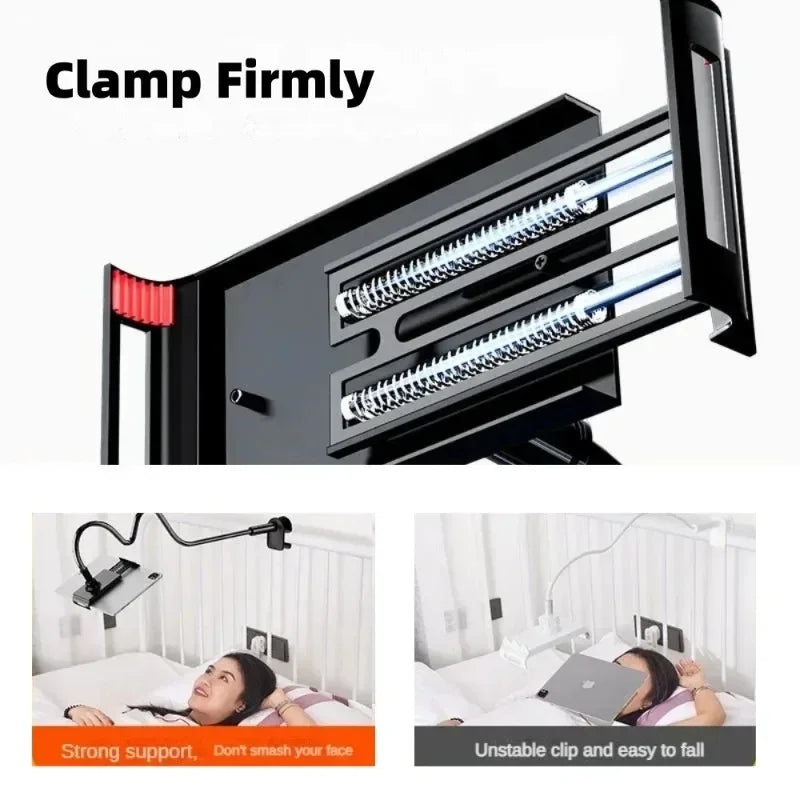 Tablet Stand Holder For Bed Desk Phone Holder Flexible Long Arm Clamp Tablet Mount For iPad Samsung Xiaomi 4.7-11 inch Oasis Select