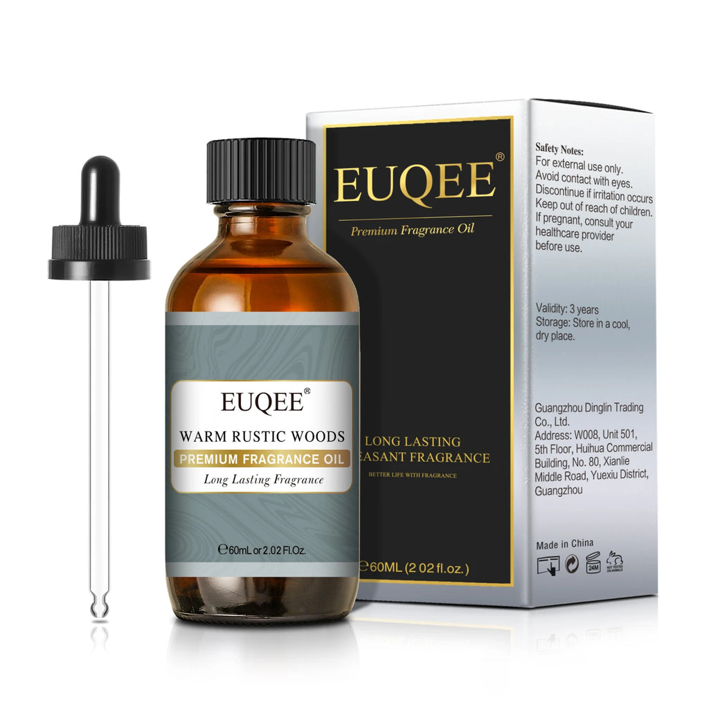 EUQEE 60ml Men's Fragrance Oil – Reed & Car Diffuser Oil